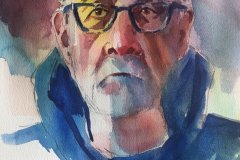 Gary-Johnston-did-this-watercolor-self-portrait-3-15-20